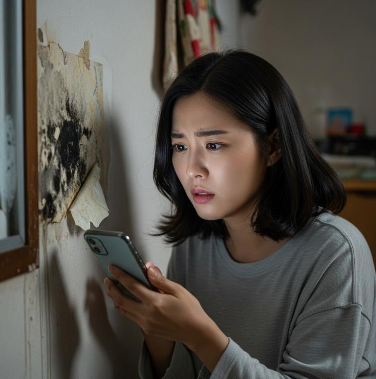 집에서 곰팡이 냄새