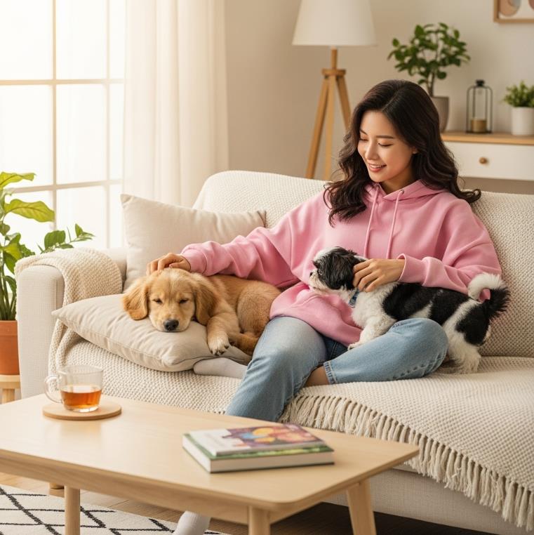 강아지가 꼬리를 흔드는 이유