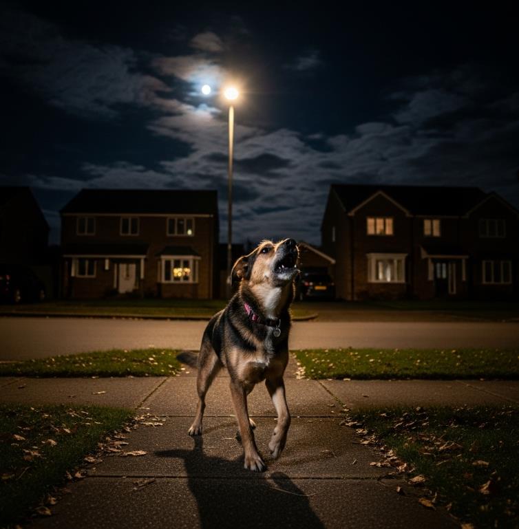 강아지가 한밤중에 짖는이유