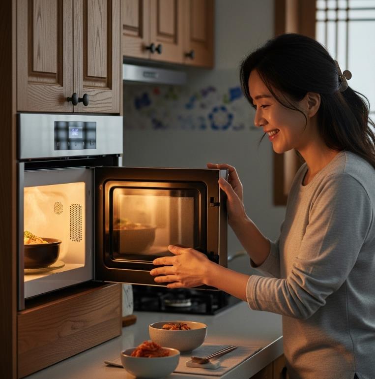 전자레인지 돌릴 때