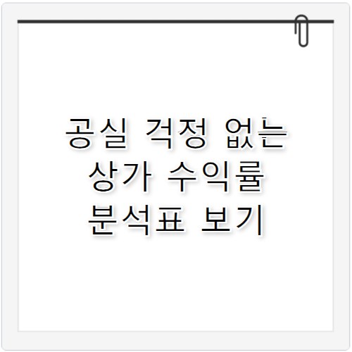인덕원렉스타워 수익률 극대화하는 상가 투자 비법