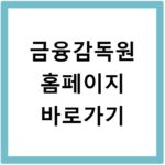 금융감독원 홈페이지 바로가기